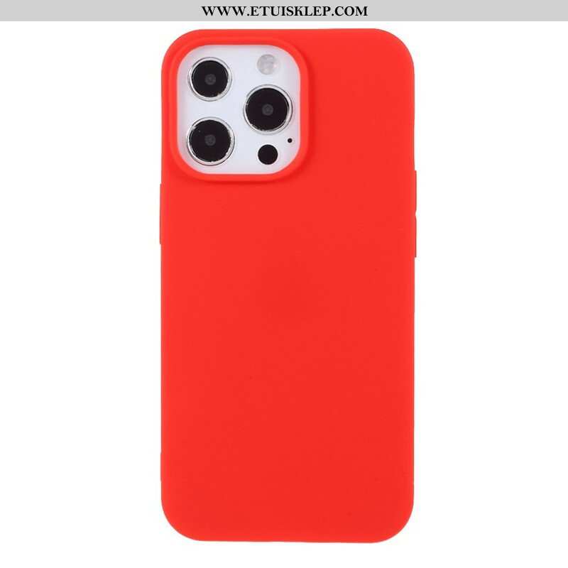 Etui do iPhone 13 Pro Max Elastyczny Silikonowy Mat